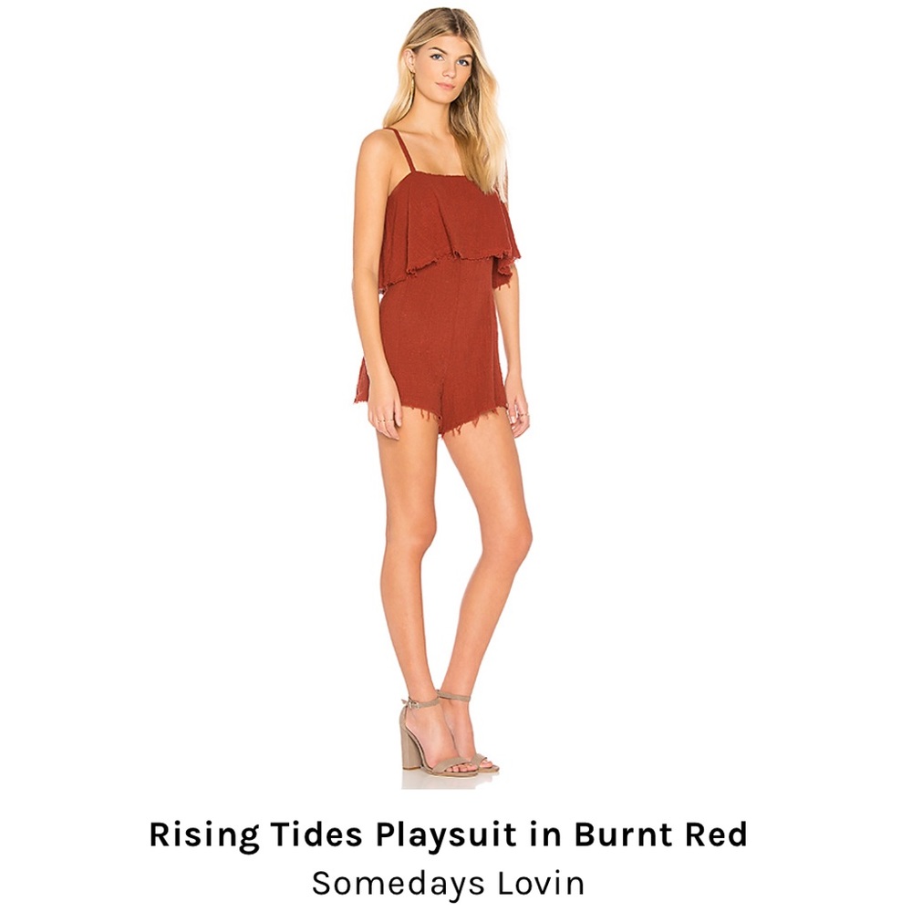 Somedays Lovin x REVOLVE Rising Tides Playsuit XS